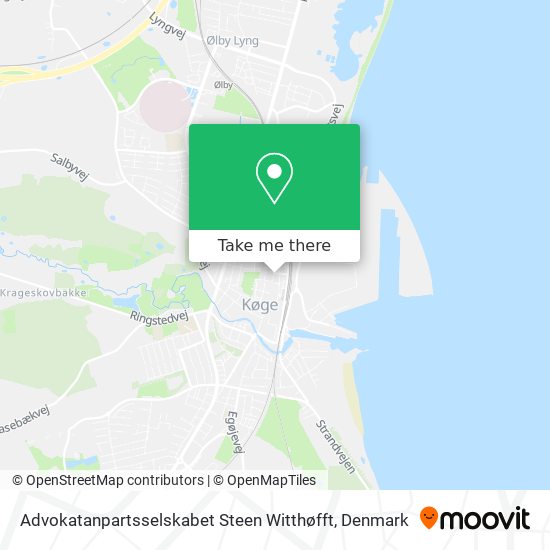 Advokatanpartsselskabet Steen Witthøfft map