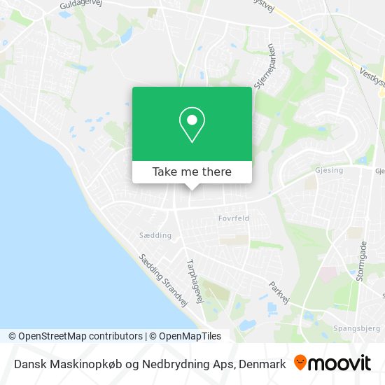 Dansk Maskinopkøb og Nedbrydning Aps map