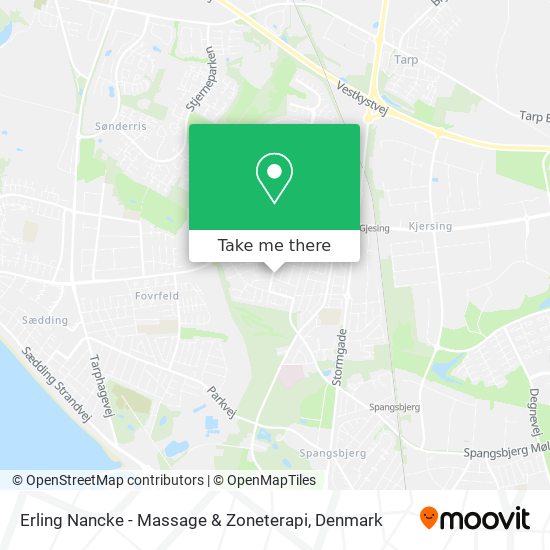 Erling Nancke - Massage & Zoneterapi map