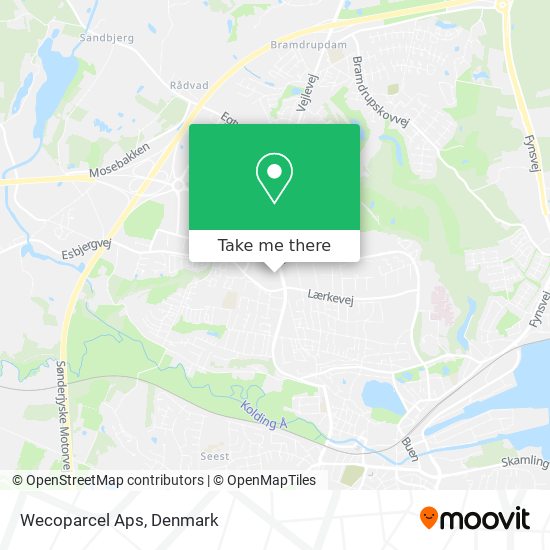 Wecoparcel Aps map