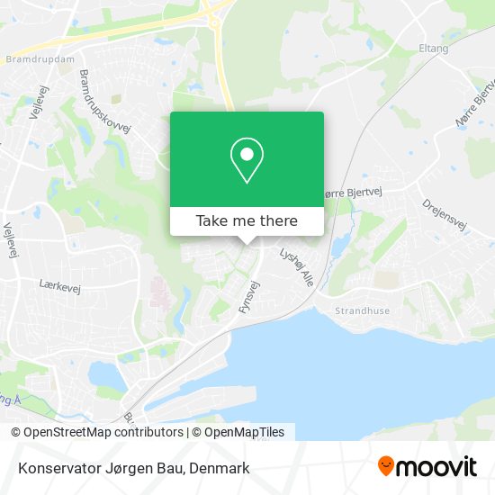 Konservator Jørgen Bau map