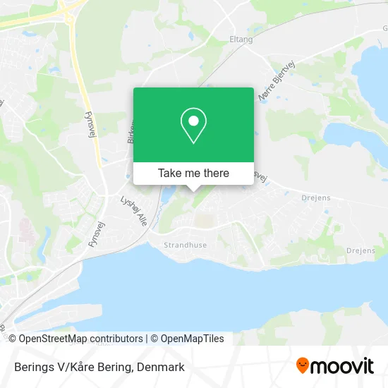 Berings V/Kåre Bering map