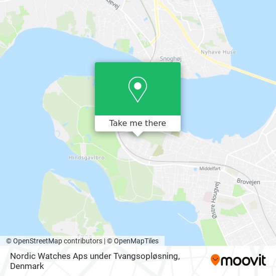 Nordic Watches Aps under Tvangsopløsning map