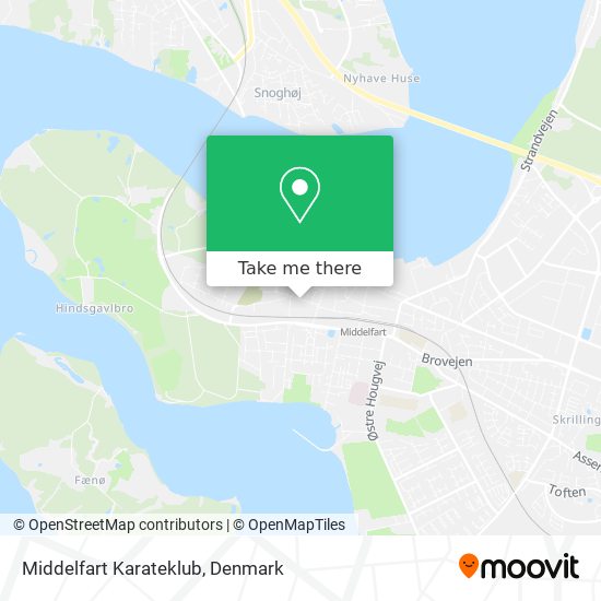 Middelfart Karateklub map