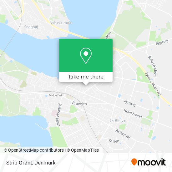 Strib Grønt map