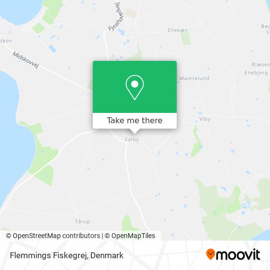 Flemmings Fiskegrej map