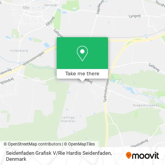 Seidenfaden Grafisk V / Rie Hardis Seidenfaden map