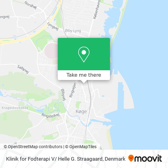 Klinik for Fodterapi V/ Helle G. Straagaard map