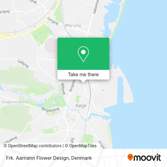 Frk. Aamann Flower Design map