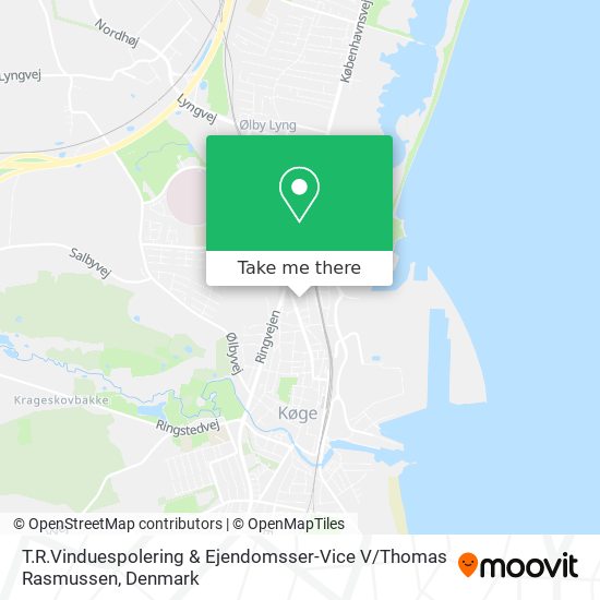 T.R.Vinduespolering & Ejendomsser-Vice V / Thomas Rasmussen map