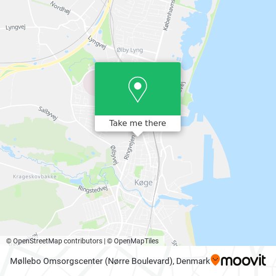 Møllebo Omsorgscenter (Nørre Boulevard) map