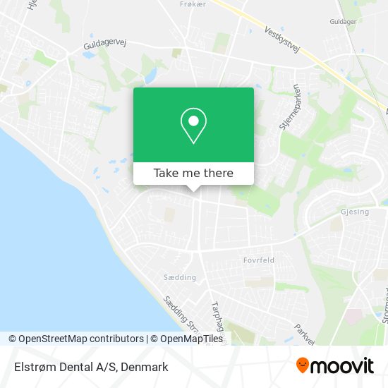 Elstrøm Dental A/S map