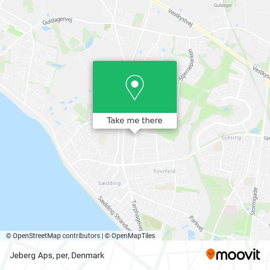 Jeberg Aps, per map