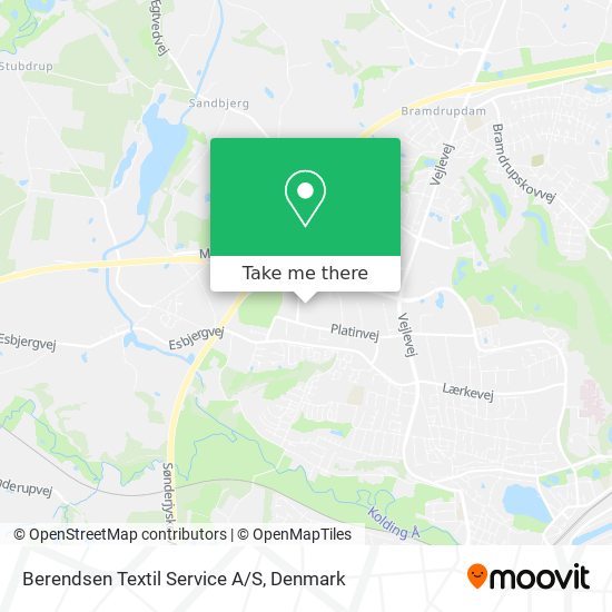 Berendsen Textil Service A/S map