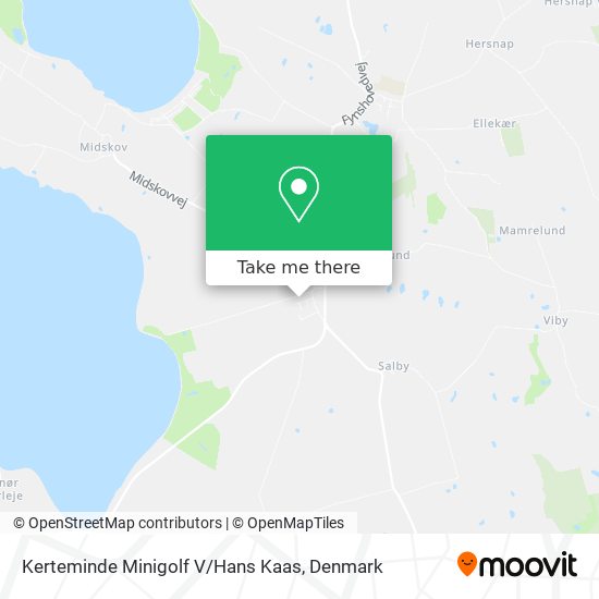 Kerteminde Minigolf V / Hans Kaas map