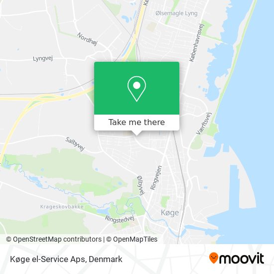 Køge el-Service Aps map