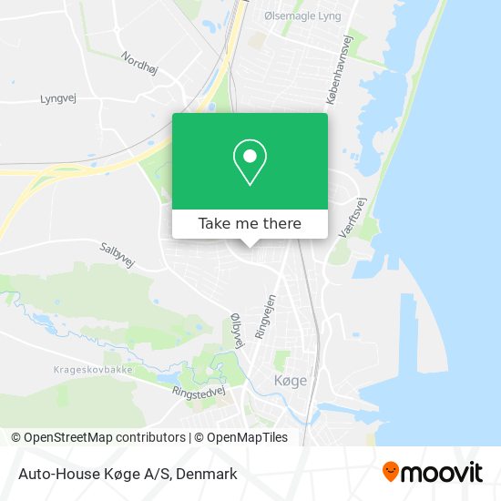 Auto-House Køge A/S map