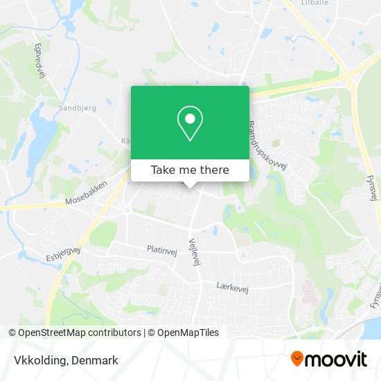 Vkkolding map