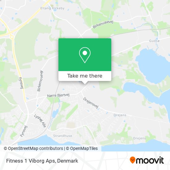 Fitness 1 Viborg Aps map