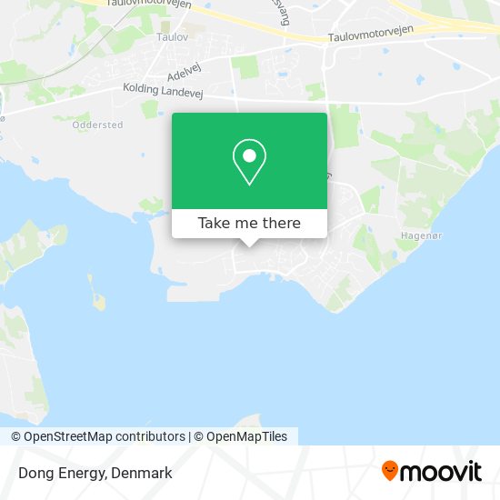 Dong Energy map
