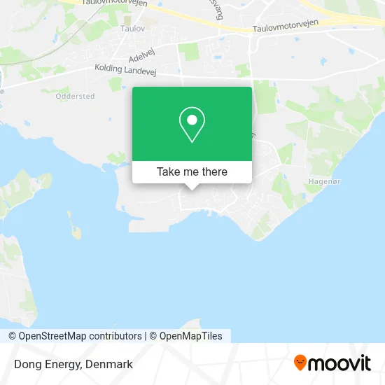 Dong Energy map