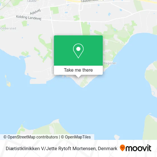 Diætistklinikken V / Jette Rytoft Mortensen map