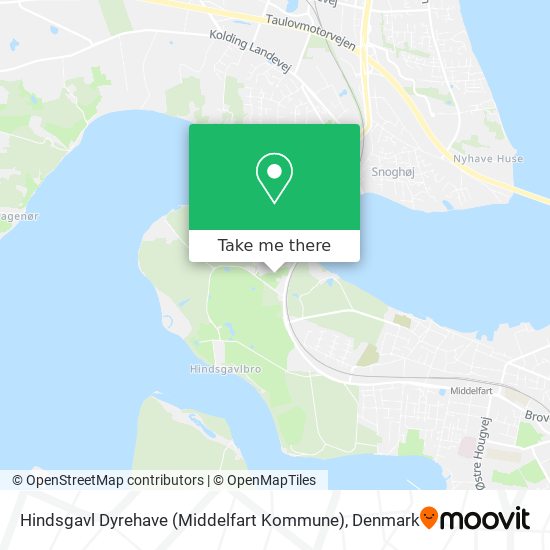 Hindsgavl Dyrehave (Middelfart Kommune) map