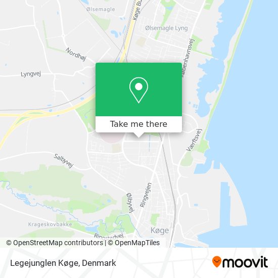 Legejunglen Køge map