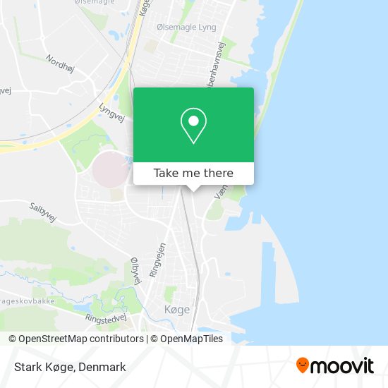 Stark Køge map