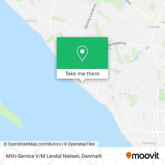 Mtln-Service V / M Løvdal Nielsen map