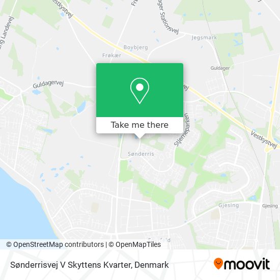 Sønderrisvej V Skyttens Kvarter map
