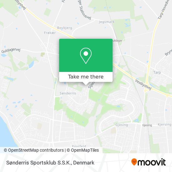 Sønderris Sportsklub S.S.K. map