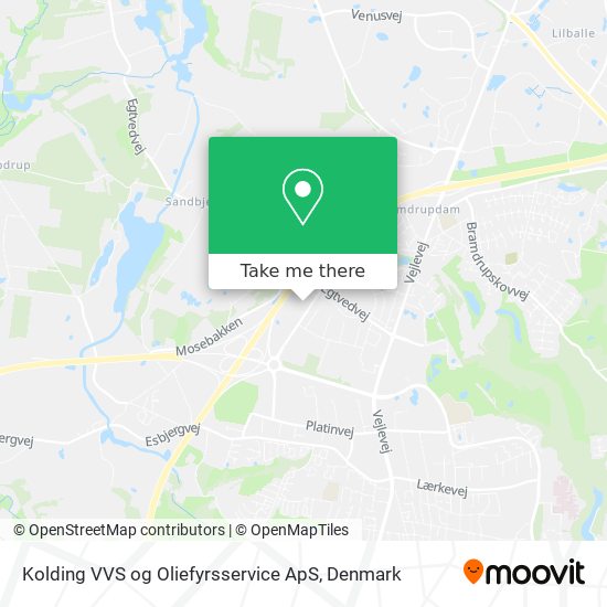 Kolding VVS og Oliefyrsservice ApS map