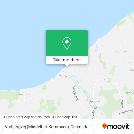 Varbjergvej (Middelfart Kommune) map