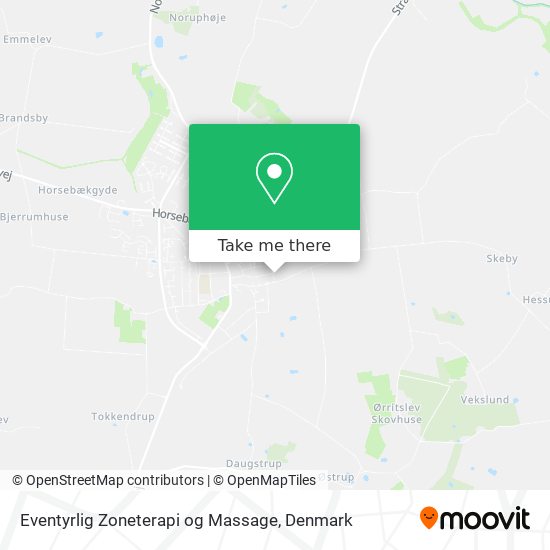 Eventyrlig Zoneterapi og Massage map