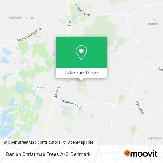 Danish Christmas Trees A/S map