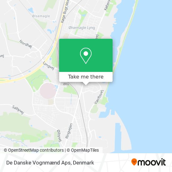 De Danske Vognmænd Aps map