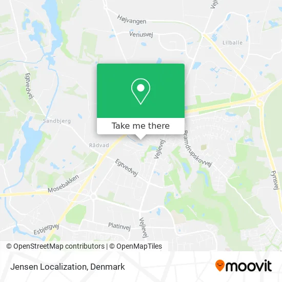 Jensen Localization map