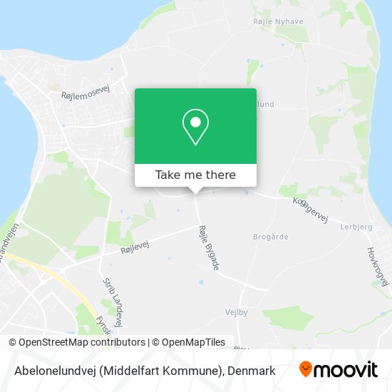 Abelonelundvej (Middelfart Kommune) map