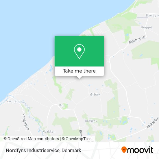 Nordfyns Industriservice map