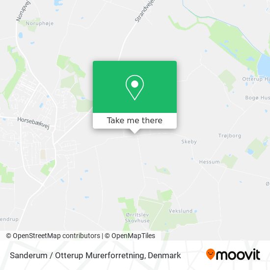 Sanderum / Otterup Murerforretning map