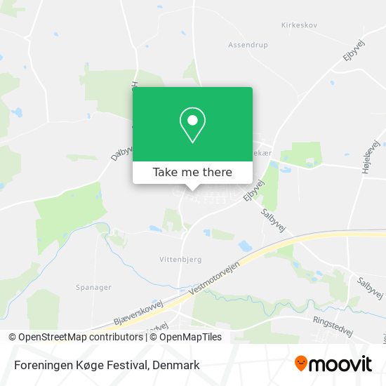 Foreningen Køge Festival map