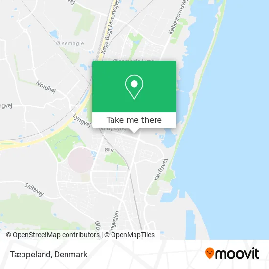Tæppeland map