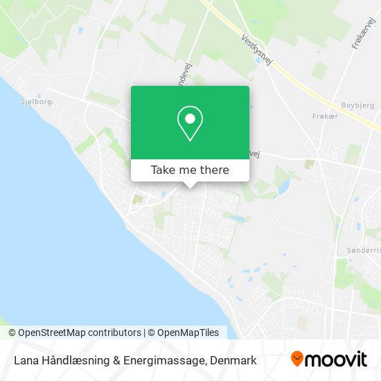 Lana Håndlæsning & Energimassage map