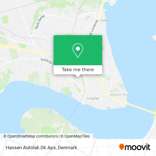 Hansen Autolak.Dk Aps map