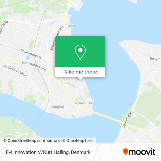 Evi Innovation V/Kurt Halling map