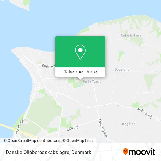 Danske Olieberedskabslagre map