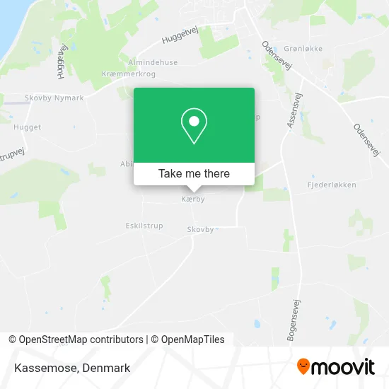Kassemose map