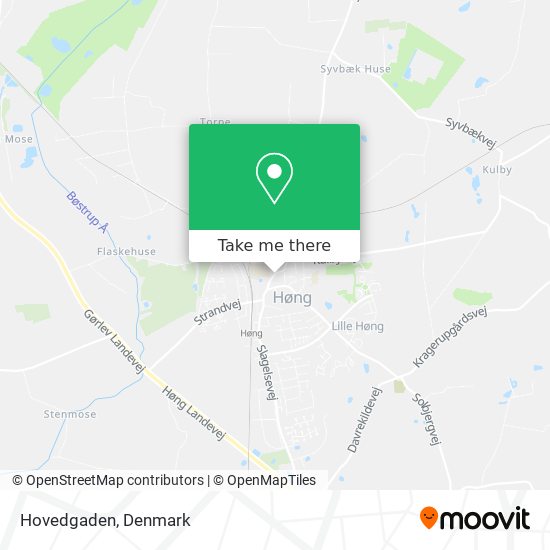 Hovedgaden map