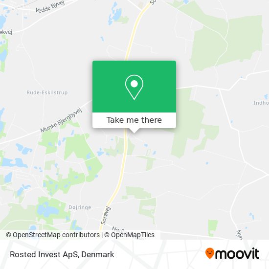 Rosted Invest ApS map